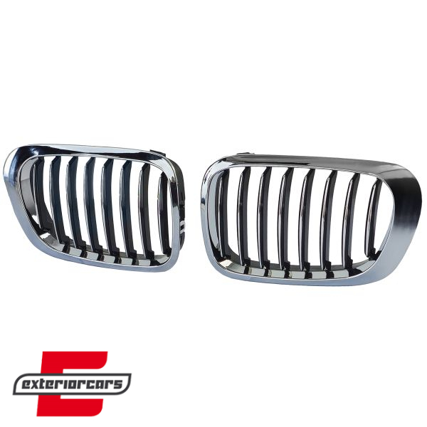 Prednja maska M-Performance dizajn (chrome/crna) / BMW serije 3 E46 Coupe Cabrio (1999-02.2003), 43446