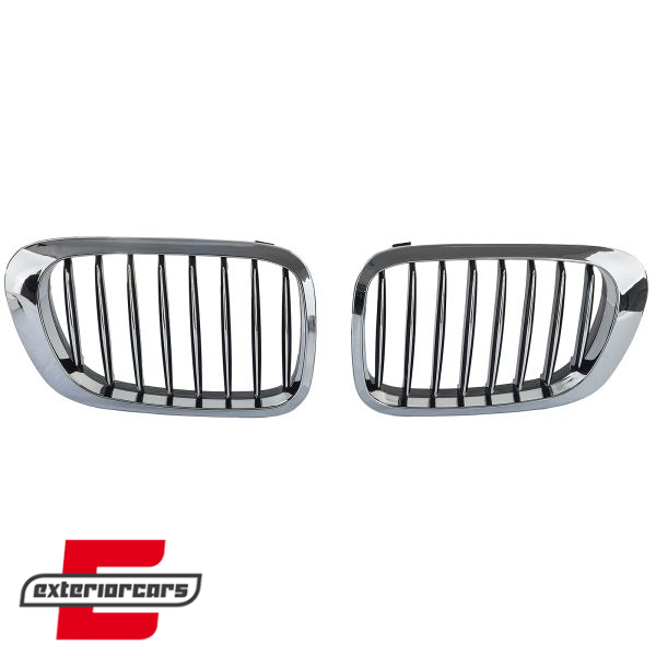 Prednja maska M-Performance dizajn (chrome/crna) / BMW serije 3 E46 Coupe Cabrio (1999-02.2003), 43446