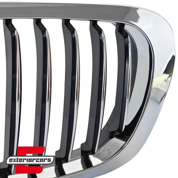 Prednja maska M-Performance dizajn (chrome/crna) / BMW serije 3 E46 Coupe Cabrio (1999-02.2003), 43446