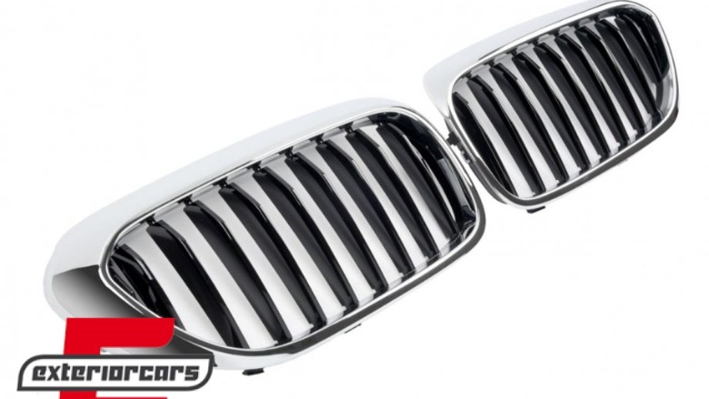 Prednja maska M-Performance dizajn (crna/chrome) / BMW serije 5 G30 limuzina G31 karavan (2017-06.2020), GCP-053024