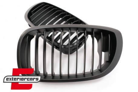 Prednja maska M-Performance dizajn (mat crna) / BMW serije 3 E46 Facelift Coupe Cabrio (03.2003-2006), GRBM03