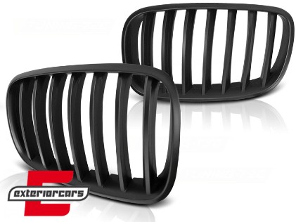 Prednja maska M-Performance dizajn (mat crna) / BMW X5 E70 X6 E71 (2007-2014), 41087