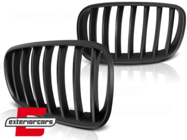 Prednja maska M-Performance dizajn (mat crna) / BMW X5 E70 X6 E71 (2007-2014), 41087