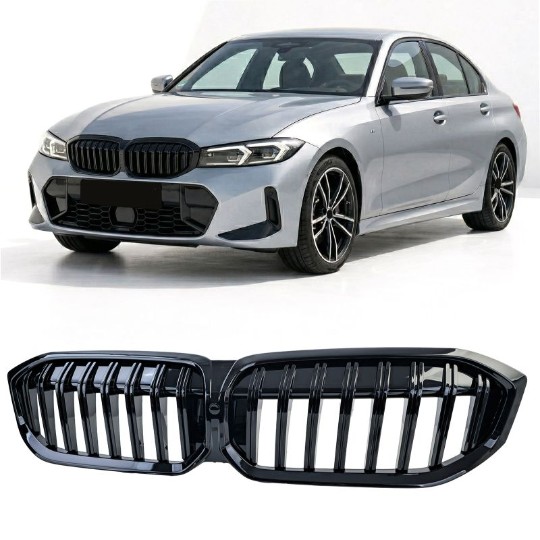 Prednja maska M-Performance dizajn (piano crna) / BMW serije 3 G20 limuzina G21 karavan LCI (07.2022-2025), GCP-032031