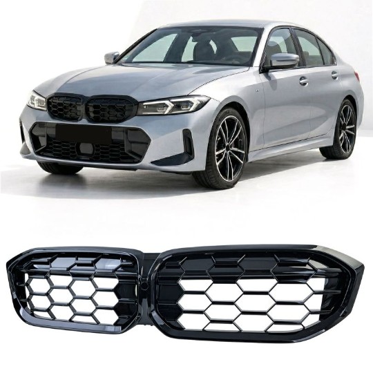 Prednja maska M-Performance dizajn (piano crna) / BMW serije 3 G20 limuzina G21 karavan LCI (07.2022-2025), GCP-032051