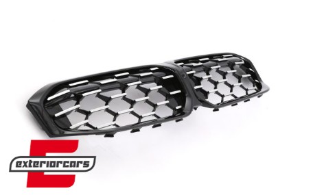 Prednja maska M-Performance look (piano crna/chrome) / BMW serije 3 G20 limuzina G21 karavan LCI (07.2022-2025), GCP-032052