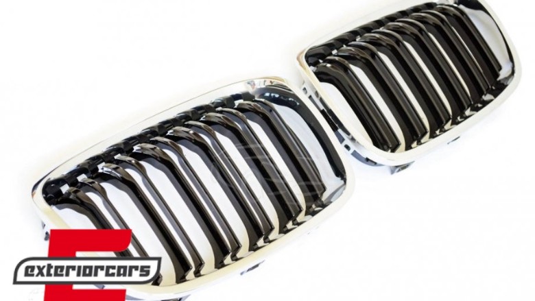 Prednja maska M1 look (chrome/crna) / BMW serije 1 F20 F21 (2011-2014), GCP-012014