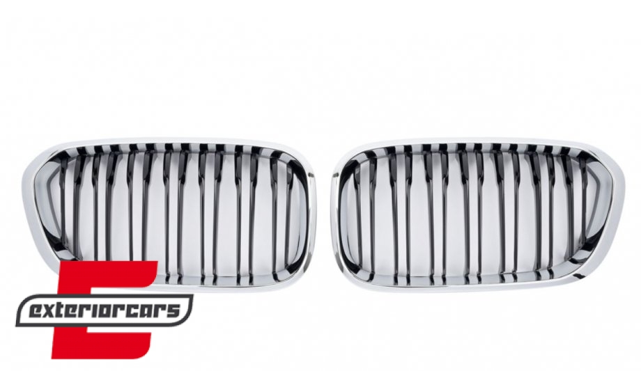 Prednja maska M1 look (crna/chrome) / BMW serije 1 F20 F21 LCI (2015-2018), GCP-012004