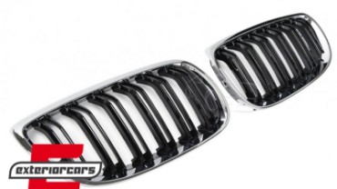 Prednja maska M3 look (chrome/crna) / BMW serije 3 E92 E93 Coupe Cabrio (2006-2009), GCP-039214