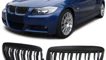 Prednja maska M3 look (mat crna) / BMW serije 3 E90 E91 (2005-2008), GCP-039012