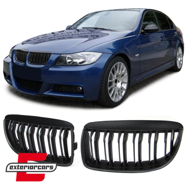 Prednja maska M3 look (mat crna) / BMW serije 3 E90 E91 (2005-2008), GCP-039012