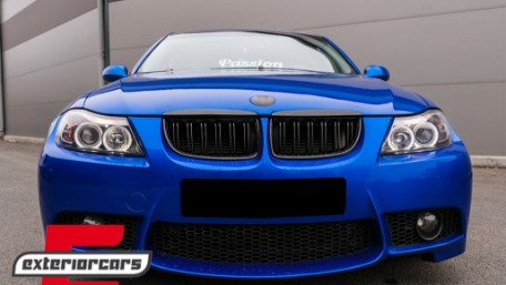 Prednja maska M3 look (piano crna) / BMW serije 3 E90 E91 (2005-2008), 40393