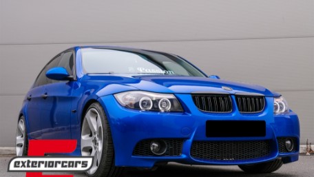Prednja maska M3 look (piano crna) / BMW serije 3 E90 E91 (2005-2008), 40393