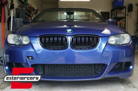 Prednja maska M3 look (piano crna) / BMW serije 3 E92 E93 Coupe Cabrio (2006-2009), 5211082JOE
