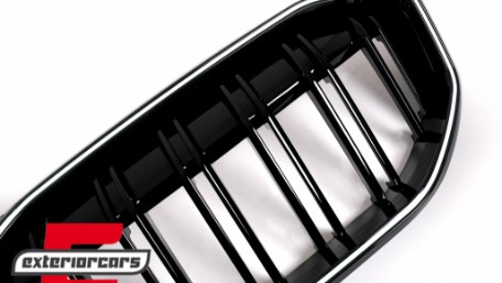 Prednja maska M3 look sa LED (piano crna) / BMW serije 3 G20 limuzina G21 karavan LCI (2023-2025), FGBMG20LCILD