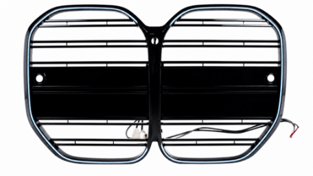 Prednja maska M4 dizajn + LED (piano crna) / BMW serije 4 G22 G23 (2020-2027), FGBMG22LD