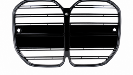 Prednja maska M4 dizajn + LED (piano crna) / BMW serije 4 G22 G23 (2020-2027), FGBMG22LD