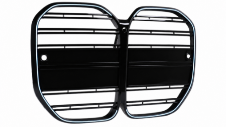 Prednja maska M4 dizajn + LED (piano crna) / BMW serije 4 G22 G23 (2020-2027), FGBMG22LD