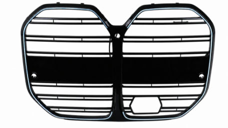Prednja maska M4 dizajn + LED (piano crna) / BMW serije 4 G26 Gran Coupe (2021-2026), FGBMG26LD