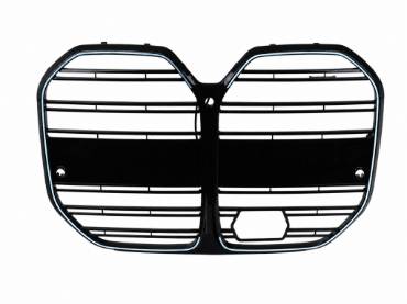Prednja maska M4 dizajn + LED (piano crna) / BMW serije 4 G26 Gran Coupe (2021-2026), FGBMG26LD