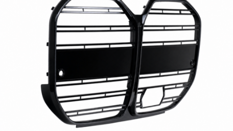 Prednja maska M4 dizajn + LED (piano crna) / BMW serije 4 G26 Gran Coupe (2021-2026), FGBMG26LD