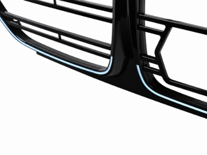 Prednja maska M4 dizajn + LED (piano crna) / BMW serije 4 G26 Gran Coupe (2021-2026), FGBMG26LD