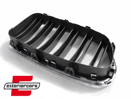 Prednja maska M5 look (chrome/mat crna) / BMW serije 5 F10 F11 (2010-2017), GRBM88