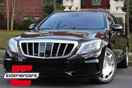 Prednja maska Maybach dizajn (chrome) / Mercedes S-klasa W222 (2014-08.2020), GCP-222036-N