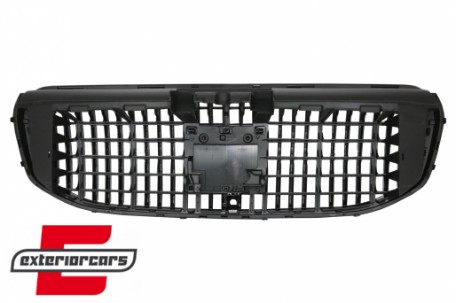 Prednja maska Maybach dizajn (piano crna) / Mercedes GLS SUV X167 (2019-2023), GCP-167063