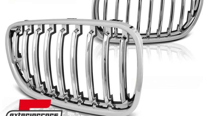 Prednja maska Performance dizajn (chrome) / BMW X3 E83 LCI (2007-2010), GRBM65