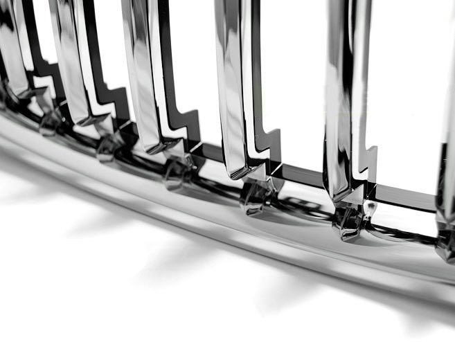 Prednja maska Performance dizajn (chrome) / BMW X3 E83 LCI (2007-2010), GRBM65