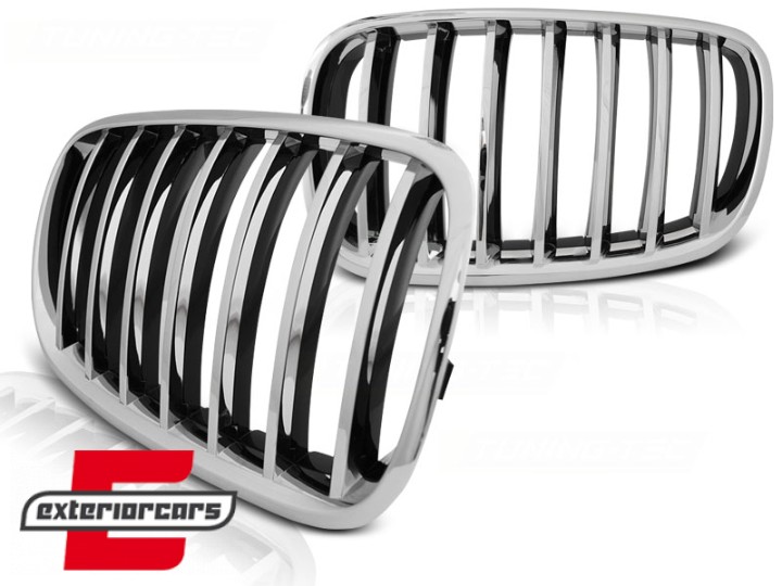 Prednja maska Performance dizajn (chrome) / BMW X5 E70 X6 E71 (2007-2014), GRBM32