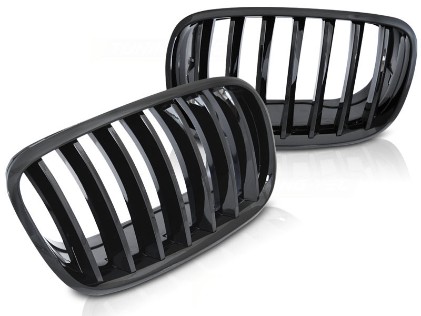 Prednja maska Performance dizajn (piano crna) / BMW X5 E70 X6 E71 (2007-2014), 41088
