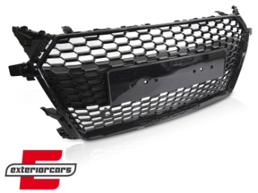 Prednja maska Quattro TTRS dizajn (piano crna) / Audi TT FV 8S (2015-2019), GRAUD4