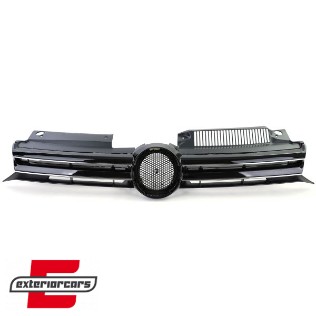 Prednja maska R20 dizajn (piano crna/chrome lajsna) / VW Golf VI (2008-2012), 33726