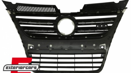 Prednja maska R36 dizajn (srebrni aluminij) / VW Passat 3C (2007-2010), FGVWP3CR36S