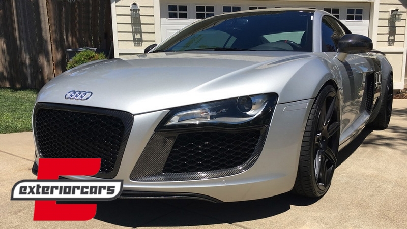 Prednja maska RS dizajn (piano crna) / Audi R8 (2007-2012), FGAUR8WOBB