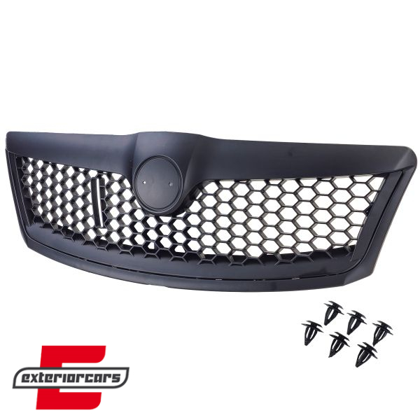 Prednja maska RS look (mat crna) / Škoda Octavia 1Z Facelift (2009-2013), 42314