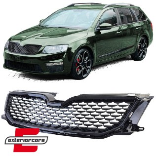 Prednja maska RS look (piano crna) / Škoda Octavia 5E (2012-2017), 42311