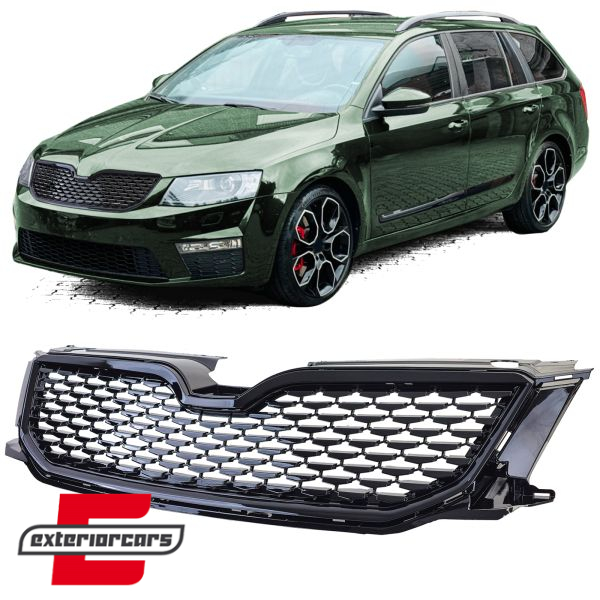 Prednja maska RS look (piano crna) / Škoda Octavia 5E (2012-2017), 42311
