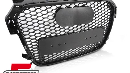 Prednja maska RS1 dizajn (piano crna) / Audi A1 8X (2010-2014), GRAU92