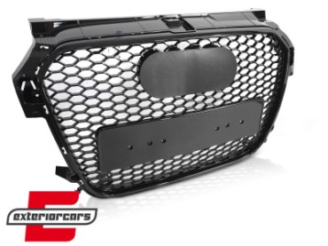 Prednja maska RS1 dizajn (piano crna) / Audi A1 8X (2010-2014), GRAU92