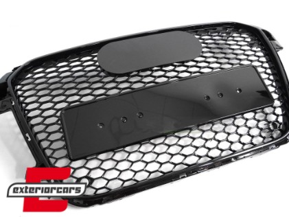 Prednja maska RS1 dizajn (piano crna) / Audi A1 8X (2010-2014), GRAU92
