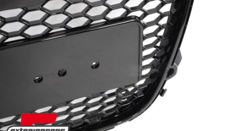 Prednja maska RS1 dizajn (piano crna) / Audi A1 8X (2010-2014), GRAU92