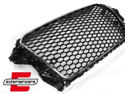 Prednja maska RS3 dizajn (chrome/crna) / Audi A3 8V (2012-2016), GRAU53