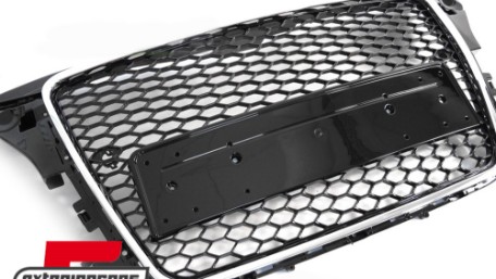 Prednja maska RS3 dizajn (PDC) (piano crna/chrome) / Audi A3 8P Facelift (2007-2012), GRAU94