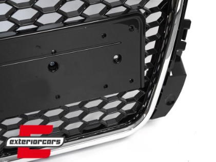 Prednja maska RS3 dizajn (PDC) (piano crna/chrome) / Audi A3 8P Facelift (2007-2012), GRAU94