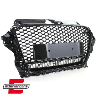 Prednja maska RS3 dizajn (piano crna) / Audi A3 8V (2012-2016), 41289