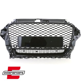 Prednja maska RS3 dizajn (piano crna) / Audi A3 8V (2012-2016), 41289