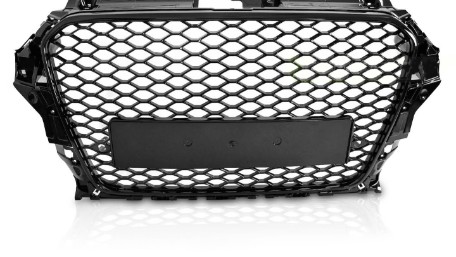 Prednja maska RS3 dizajn (piano crna) / Audi A3 8V (2012-2016), GRAUD6